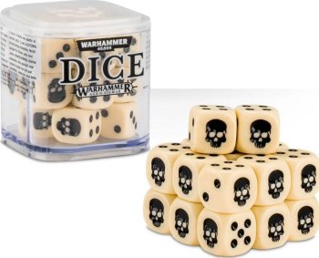 CUBE DE DES BLANC CITADEL