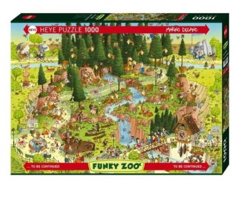 1000P BLACK FOREST HABITAT - FUNKY ZOO (DEGANO)
