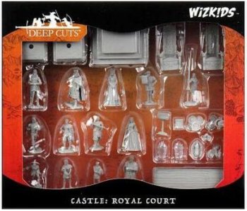 Castle Royal Court - Wizkids Deep Cuts Unpainted Miniatures