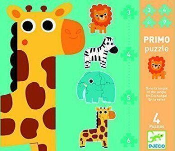 PUZZLE EVOLUTIF DANS LA JUNGLE