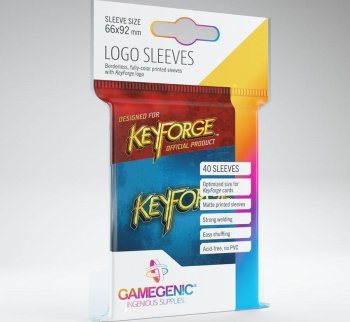 40P LOGO BLEU KEYFORGE