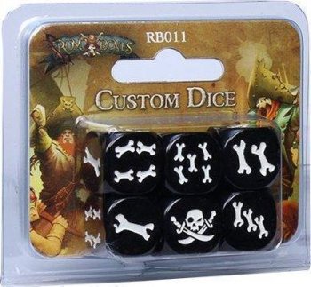 SET DE DES NOIRS - RUM and BONES