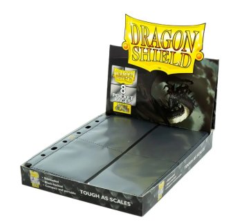 50 FEUILLES DRAGON SHIELD 8P SIDE NON-GLARE