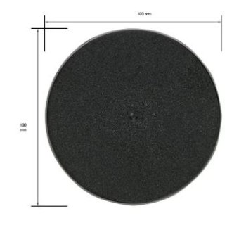 SOCLE ROND 100MM