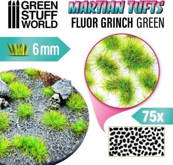 TOUFFES FLUOR GRINCH GREEN