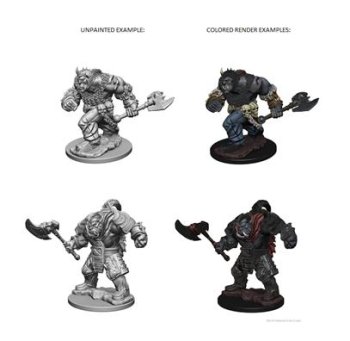 ORCS UNPAINTED MINIATURES