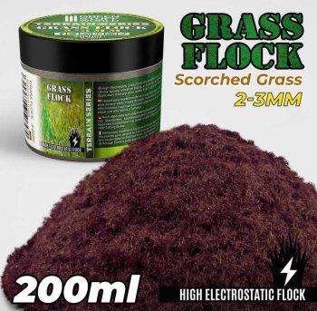 HERBE STATIQUE SCORCHED BROWN 2-3MM 200ML GSW