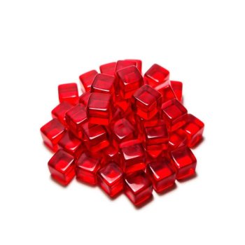 CUBES ROUGES 8MM X50 GSW