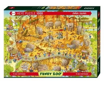 1000P AFRICAN HABITAT - FUNKY ZOO (DEGANO)