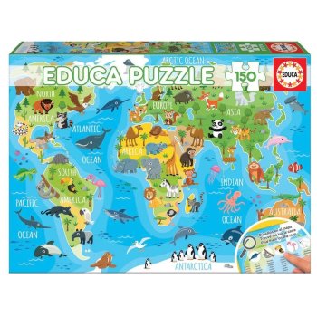 PUZZLE 150 PIECES DEPARTEMENTS ET REGIONS DE LA FRANCE