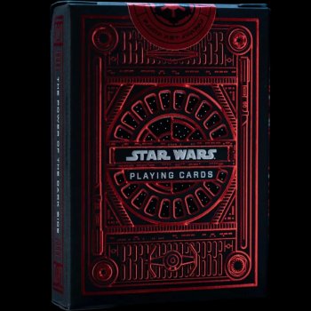 JEU DE 54 CARTES BICYCLE STAR WARS DARK SIDE ROUGE