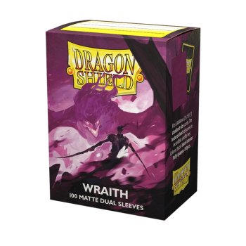100P DUAL MATTE WRAITH DRAGON SHIELD (STANDARD)