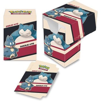 DECKBOX SNORLAX & MUNCHLAX PKM