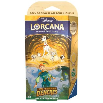 LORCANA STARTER CHAPITRE 3 PONGO / PETER PAN AMBRE / EMERAUDE