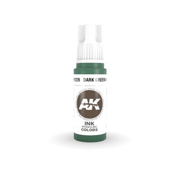DARK GREEN INK 17ML AK3G
