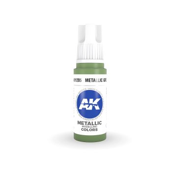 METALLIC GREEN 17ML AK3G