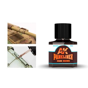 DARK BROWN PANELINER 40ML