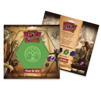 PISTE DES D20 VERT ARBRE 19X19