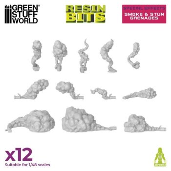 SET RESINE FX - GRENADES & FUMIGENES GSW