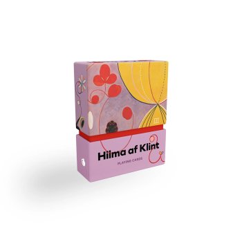 54C Hilma af KLINT + 2 CARTES BIOGRAPHIE + boite de rangement fermeture magnétique